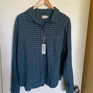 Alpine Design Women's Large Checkered Flannel Shirt NWT